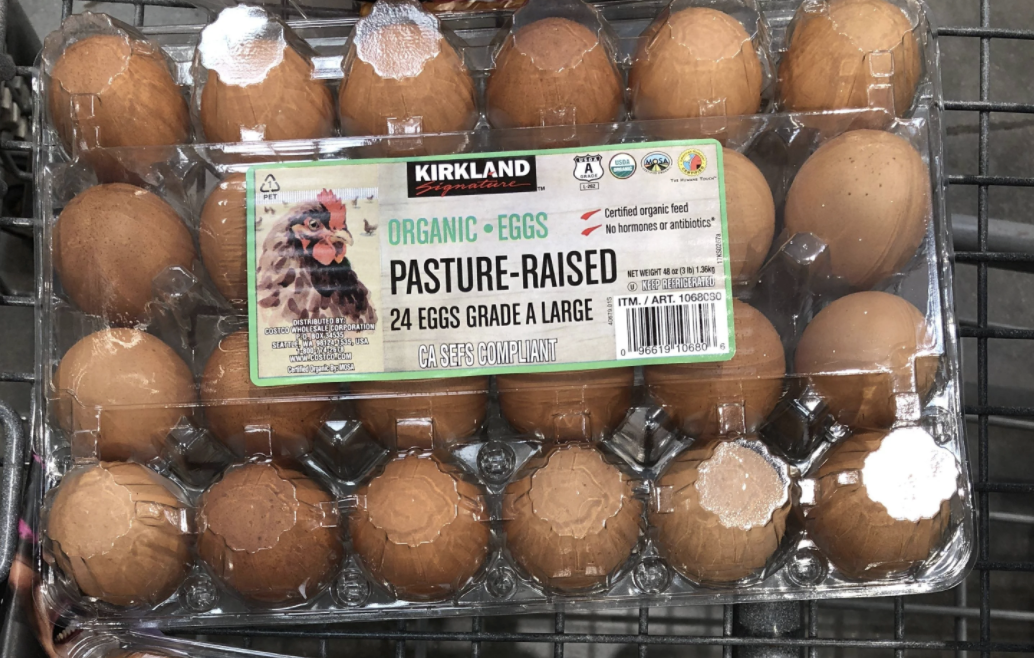 pasture-raised eggs